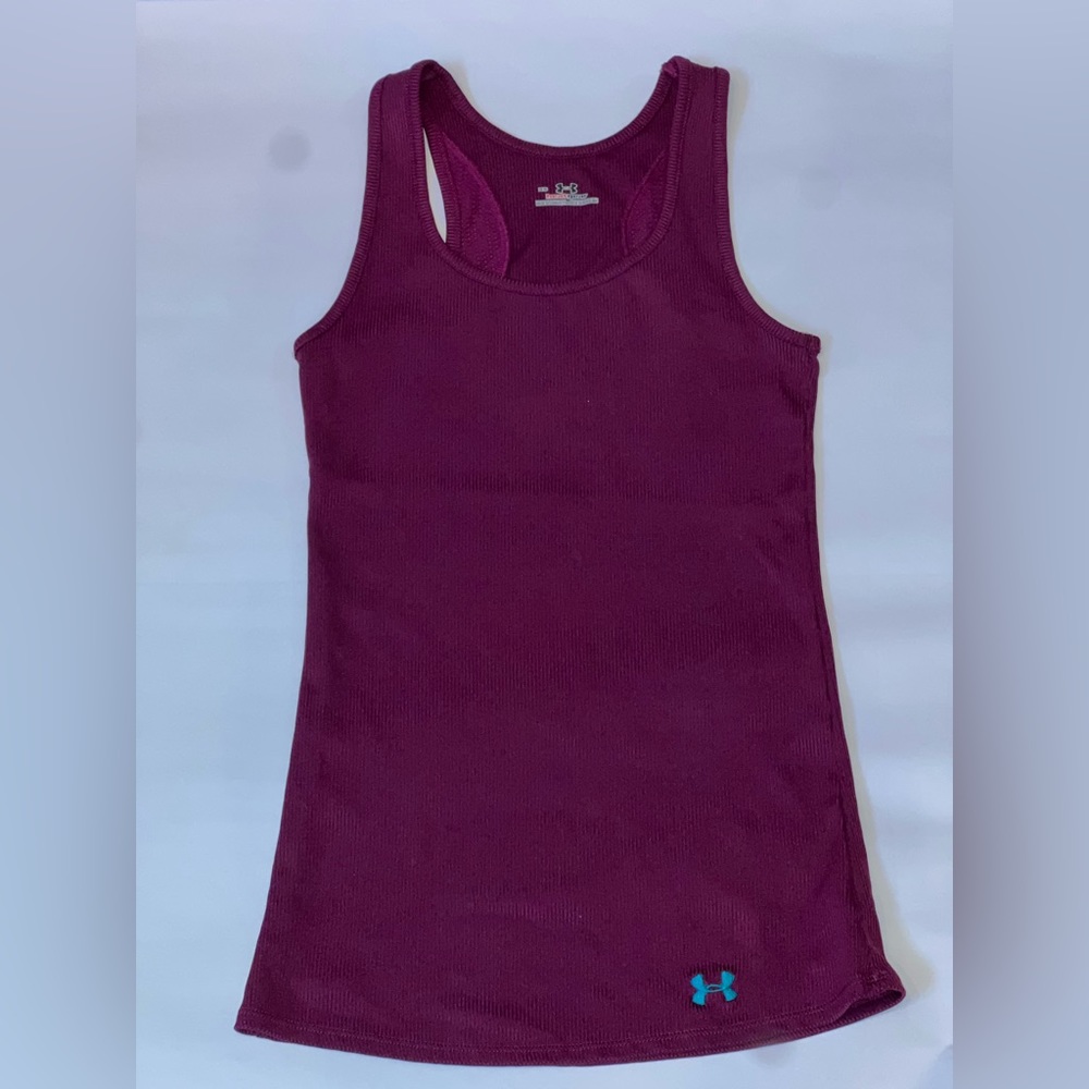 Plum Under Armor Heat Gear Tank Top